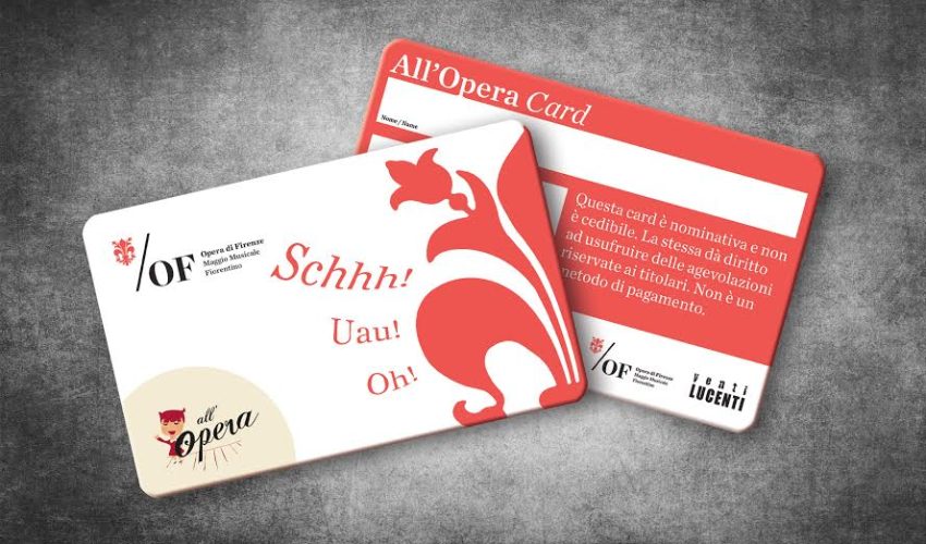 All’Opera Card: un’occasione imperdibile!