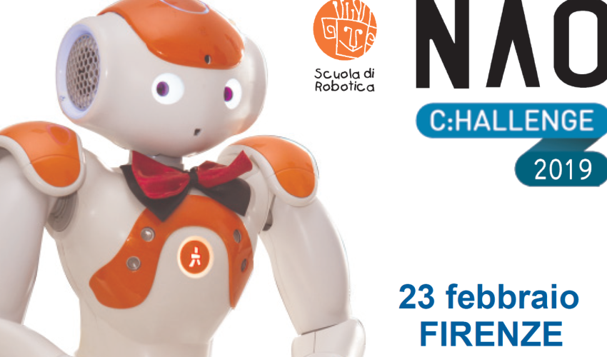 NAO Challenge 2019: la sfida ed i laboratori gratuiti di robotica