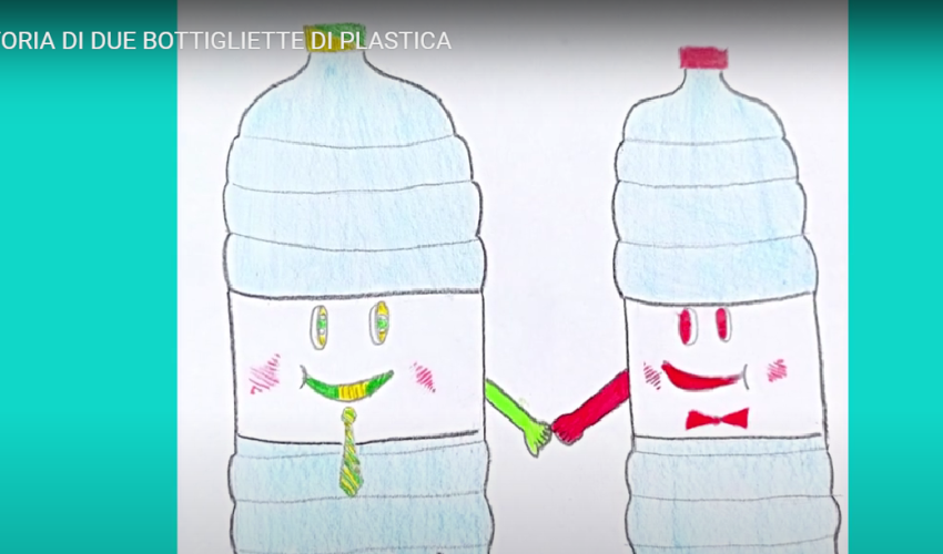 Il viaggio di una bottiglietta: sensibilizzare al riciclo della plastica con un video
