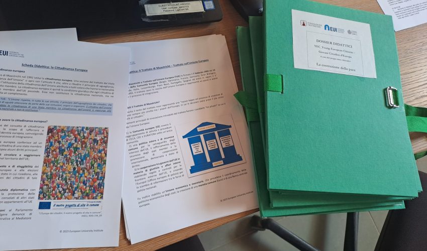 Progetto YEC al via gli incontri con le classi e un percorso sempre più inclusivo