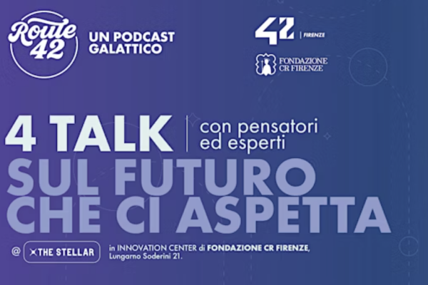 I Talk sul Futuro: 17 Giugno con Bruce Sterling  42 Firenze, Innovation Center di Fondazione CR Firenze